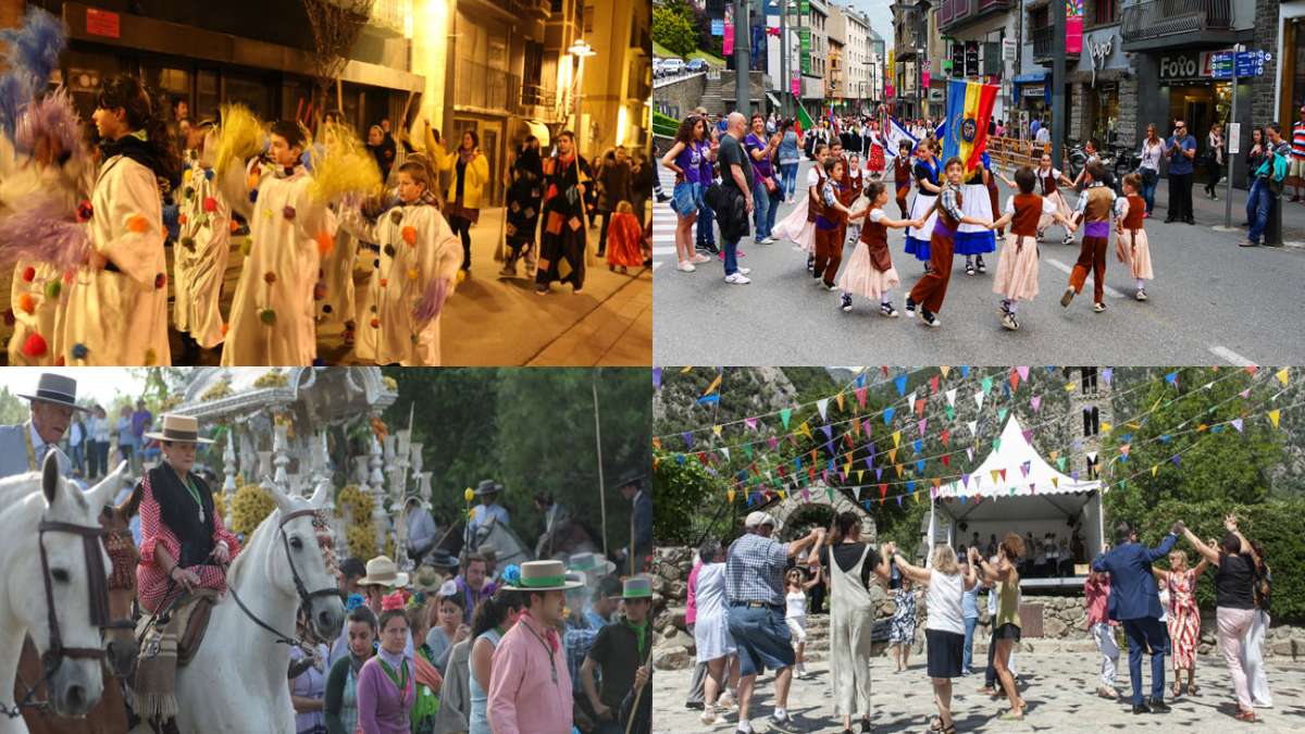 Kalender des Fürstentums Andorra: Feiertage und Jahresdaten