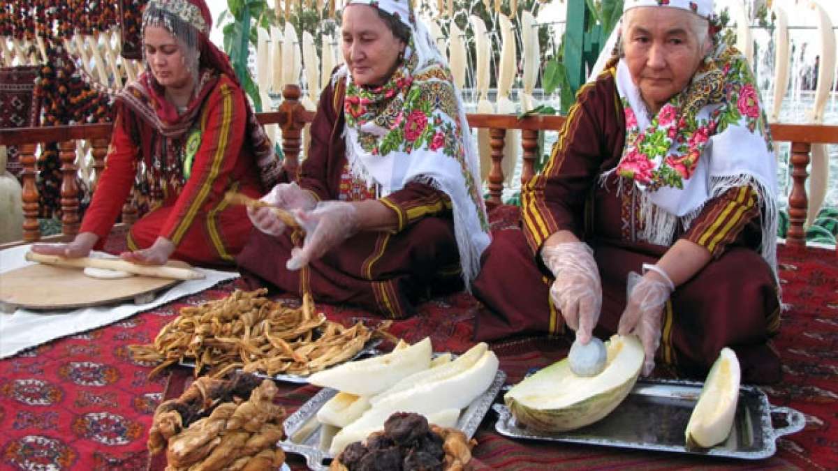 Feiern Sie den Tag der Melone in Turkmenistan am zweiten Sonntag im August.