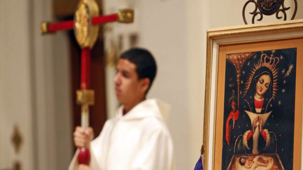 Feiere die Jungfrau von Altagracia: Schützende Mutter der Dominikanischen Republik. Feiere die Jungfrau von Altagracia: Schützende Mutter der Dominikanischen Republik.