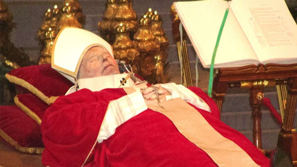 Feiern Sie den Tag des polnischen Papstes Johannes Paul II.