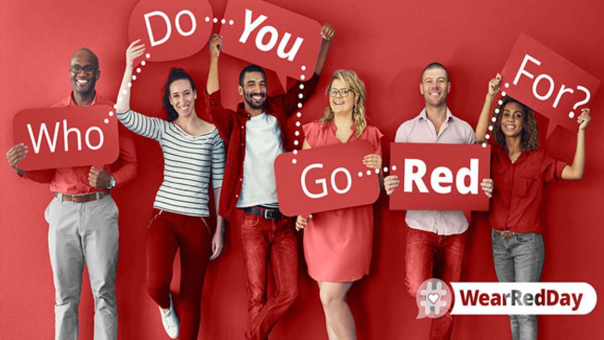 Zeige deine Unterstützung für die Gesundheit deines Herzens!