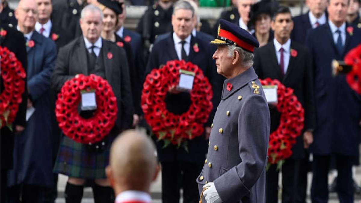Gedenken und Ehre: Der britische Remembrance Sunday erinnert an gefallene Soldaten seit dem Ersten Weltkrieg. Gedenken und Ehre: Der britische Remembrance Sunday erinnert an gefallene Soldaten seit dem Ersten Weltkrieg.