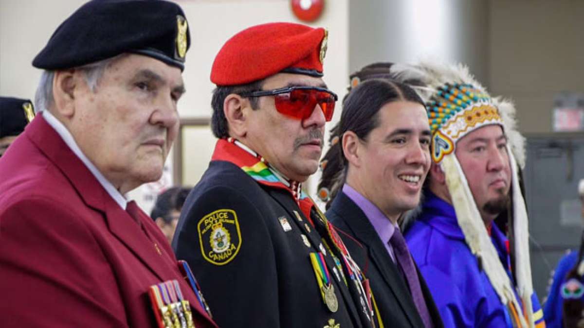 Gedenken Sie den indigenen Veteranen Kanadas am Nationalen Tag der Aborigine-Veteranen.