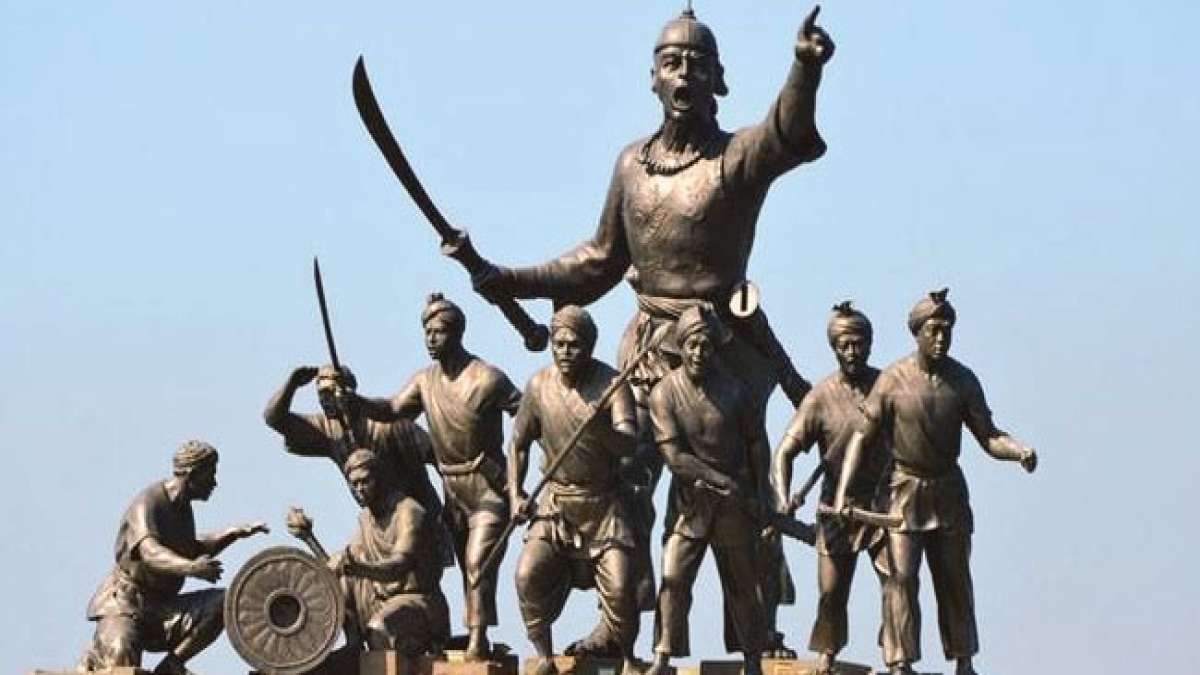 Feiern Sie den Lachit-Tag am 24. November in Assam, Indien, zu Ehren des heldenhaften Lachit Borphukan und des triumphalen Sieges der assamesischen Armee in der Schlacht von Saraighat im Jahr 1671.