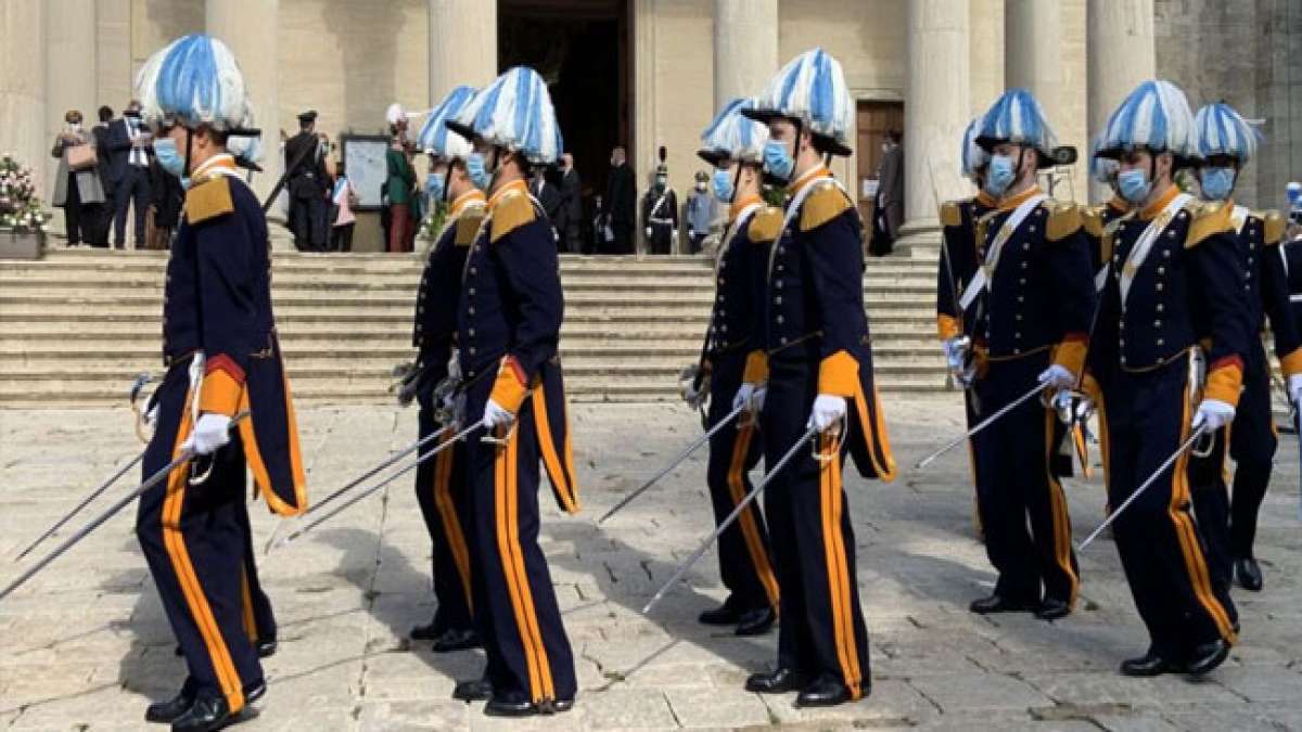 Feier den Tag der Befreiung von San Marino!