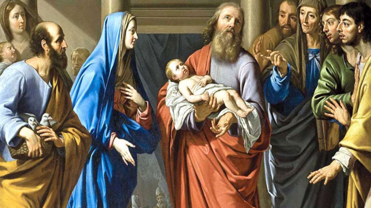 Erleben Sie die Darstellung Jesu im Tempel!