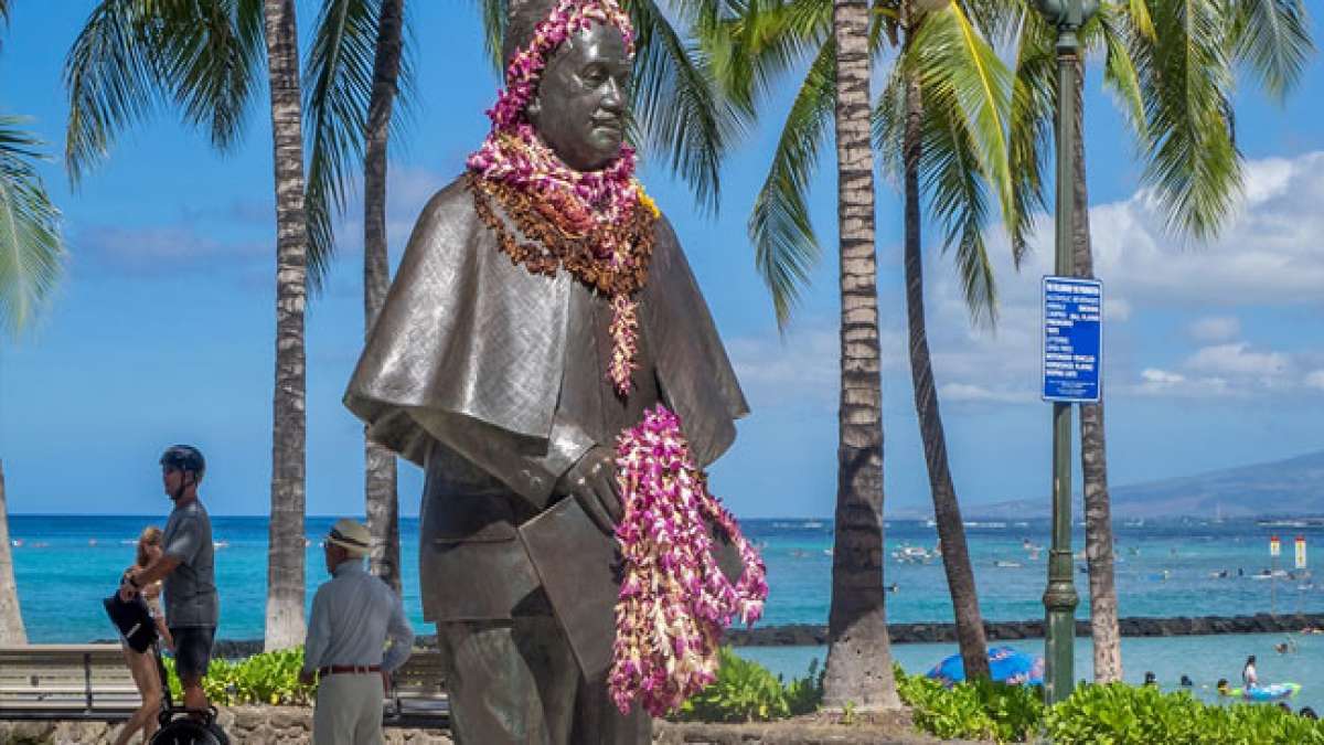 Hawaii gedenkt am 26. März des Prinzen Kuhio, der sich für die Rechte der Einheimischen einsetzte.