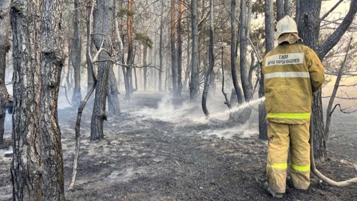 Kasachstan feiert Tag des Feuerwehrdienstes, um die Arbeit der Feuerwehrleute zu würdigen.