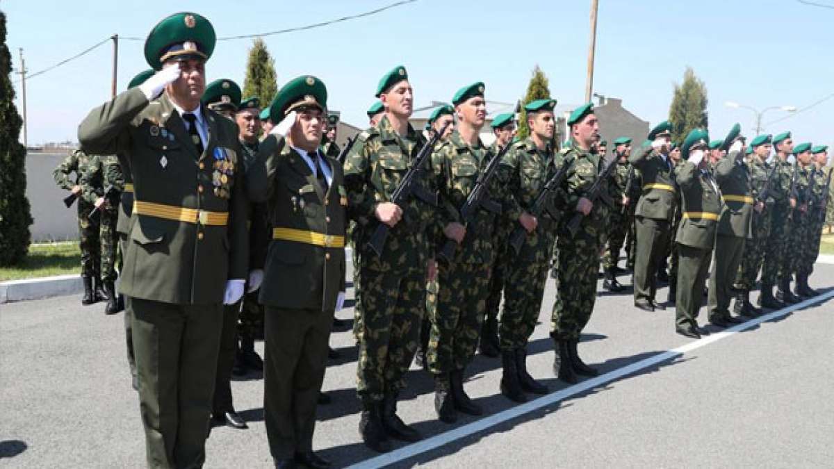 Armenien feiert Tag des Grenzschutzes: Soldaten schützen 1.000 Kilometer Grenze.