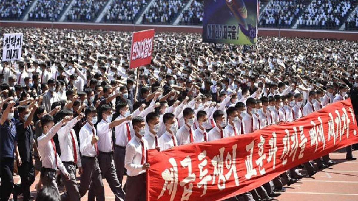 Die Demokratische Volksrepublik Korea feiert den Tag des Beginns des Kampfes gegen den US-Imperialismus, der an den Koreakrieg erinnert.