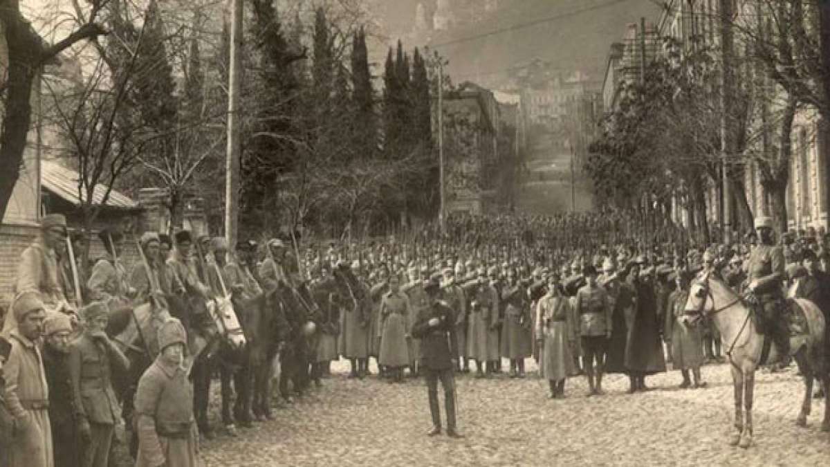 Dramatischer Einmarsch: Rote Armee erobert Tiflis und etabliert die Georgische Sozialistische Sowjetrepublik am 25. Februar 1921.