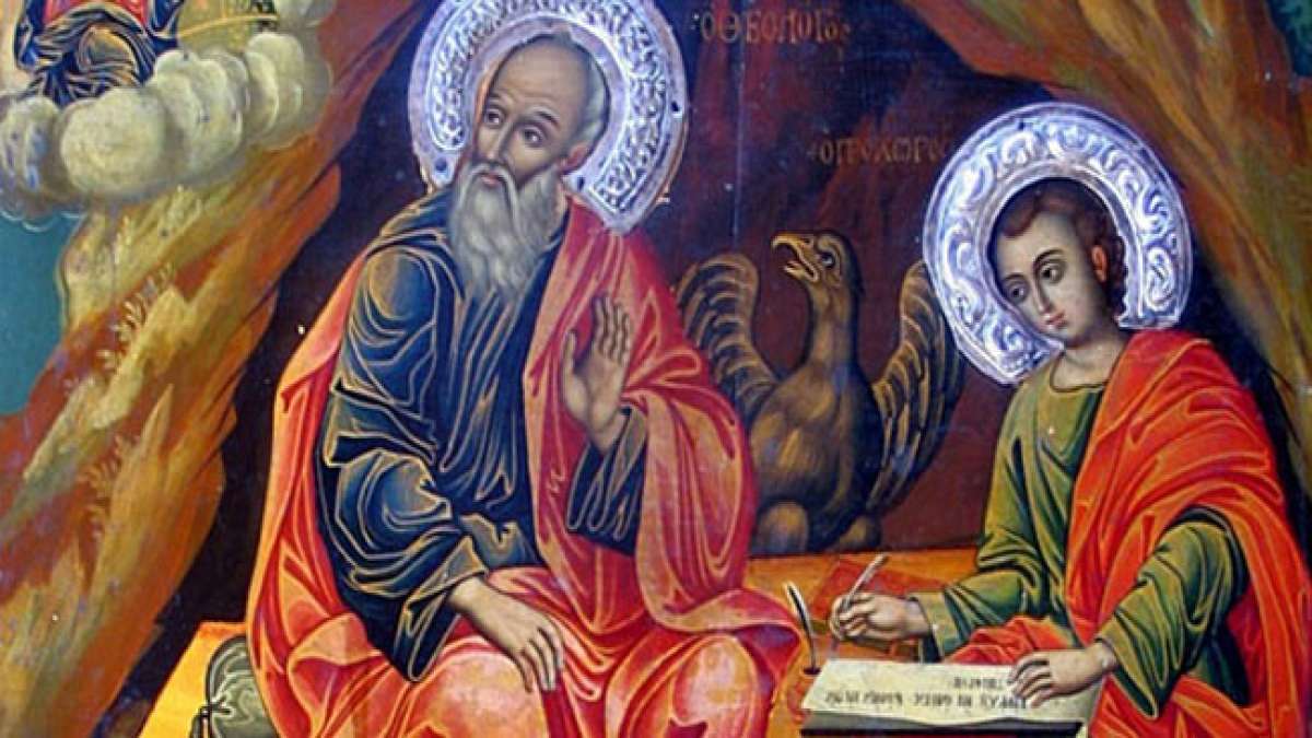 Der Tag des heiligen Johannes des Theologen Der Tag des heiligen Johannes des Theologen