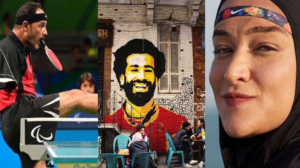 Entdecke die sportliche Leidenschaft Ägyptens und seine Erfolge im Schwimmen, Fechten und mehr.
