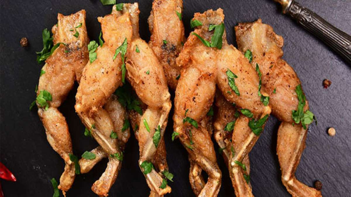 Nationaler Tag der Froschschenkel: Ein Tag, um die schmackhafte und gesunde Alternative zu Hühnchen und Fisch zu probieren.
