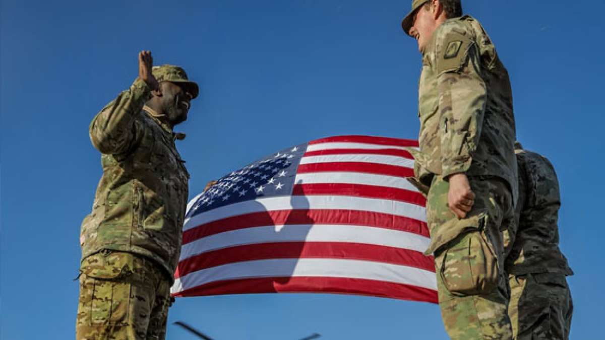 Ein Tag, um den Mut und die Hingabe der amerikanischen Soldaten zu feiern.