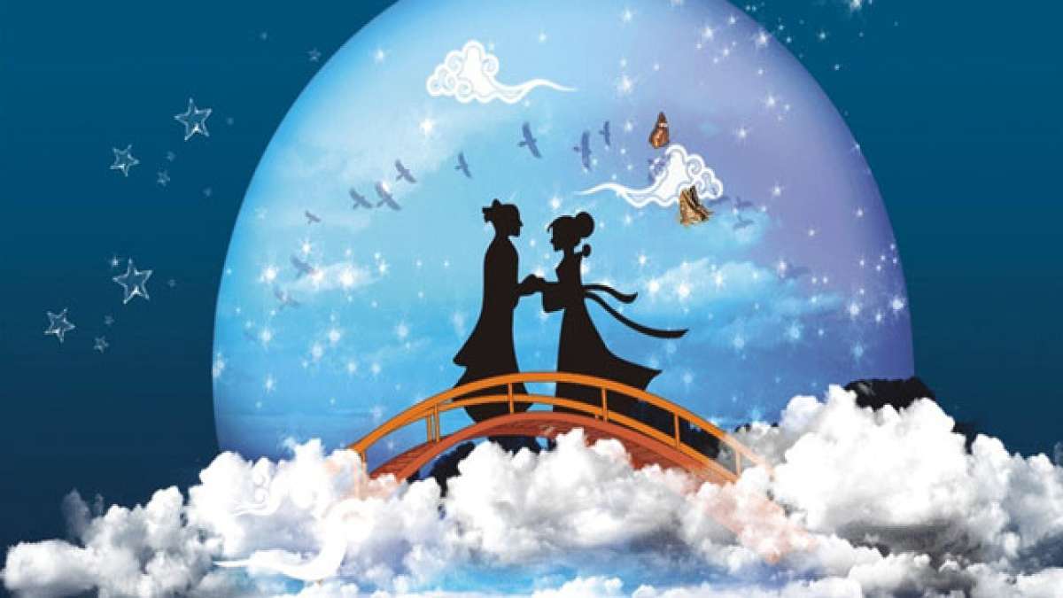 Feiern Sie den chinesischen Valentinstag, auch bekannt als Qi Xi Festival, am 7. Tag des 7. Mondmonats im chinesischen Mondkalender und erleben Sie die romantischen Traditionen, bei denen Paare ihre Liebe zelebrieren. Feiern Sie den chinesischen Valentinstag, auch bekannt als Qi Xi Festival, am 7. Tag des 7. Mondmonats im chinesischen Mondkalender und erleben Sie die romantischen Traditionen, bei denen Paare ihre Liebe zelebrieren.