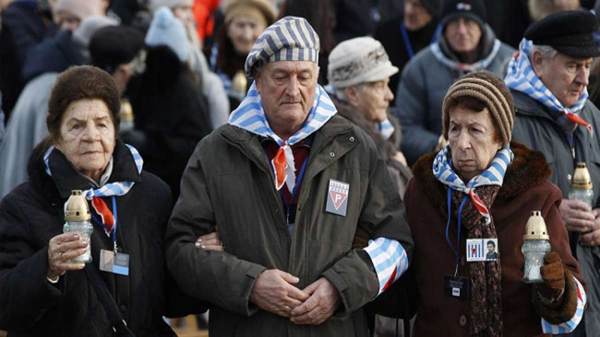 Gedenken Sie am Holocaust-Gedenktag in Polen den heldenhaften Warschauer Ghetto-Aufstand.