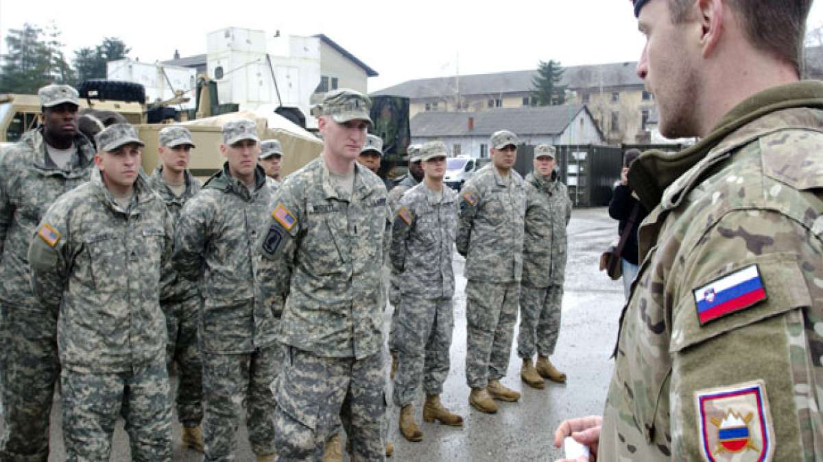 Tag der Armee in Slowenien.