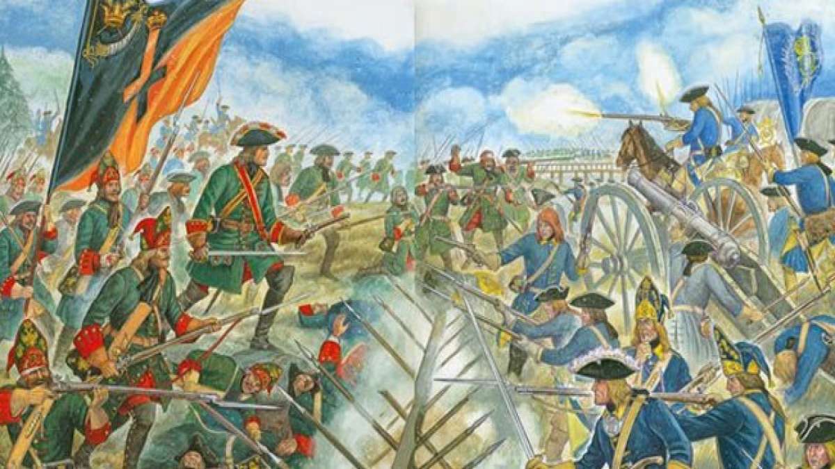 Der entscheidende Sieg von Peter dem Großen in der Schlacht von Poltawa - ein Wendepunkt in der Geschichte.