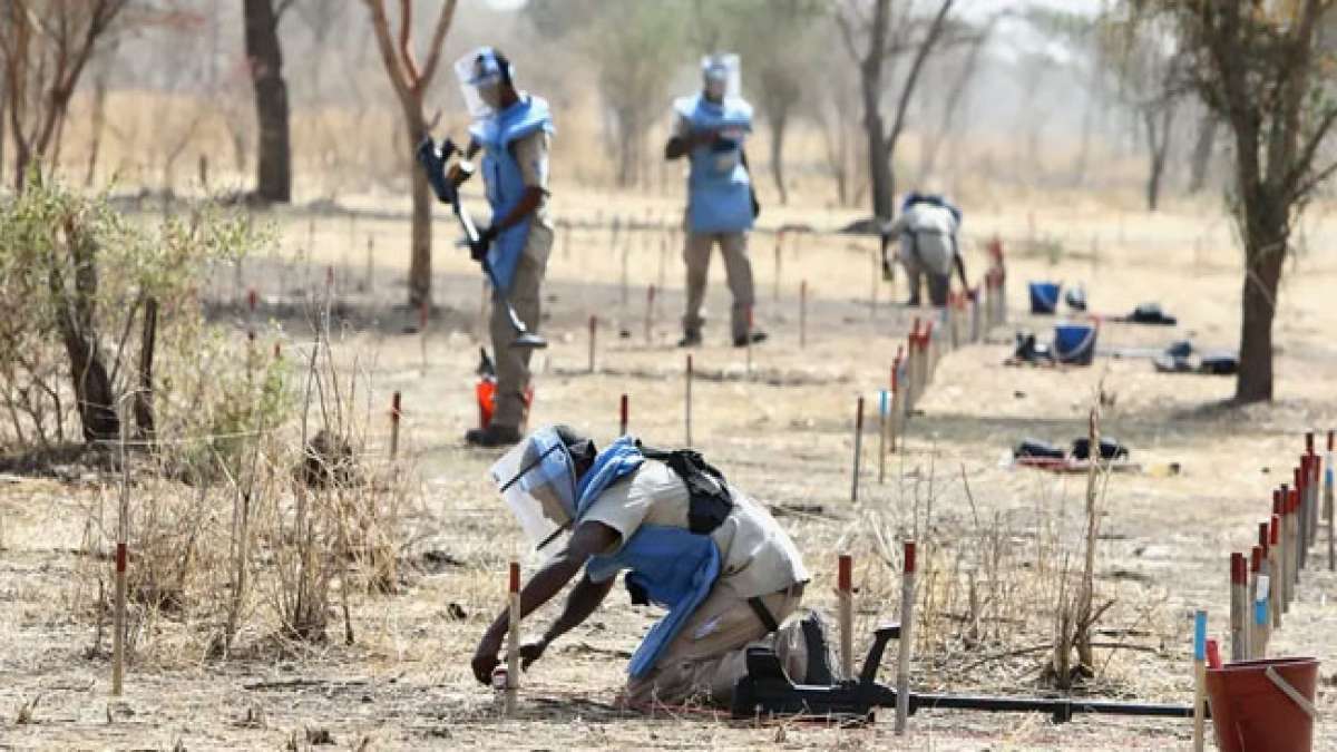 An diesem Tag wird an die Gefahren von Landminen und explosiven Kampfmitteln erinnert und für den Kampf gegen diese unsichtbare Gefahr geworben.