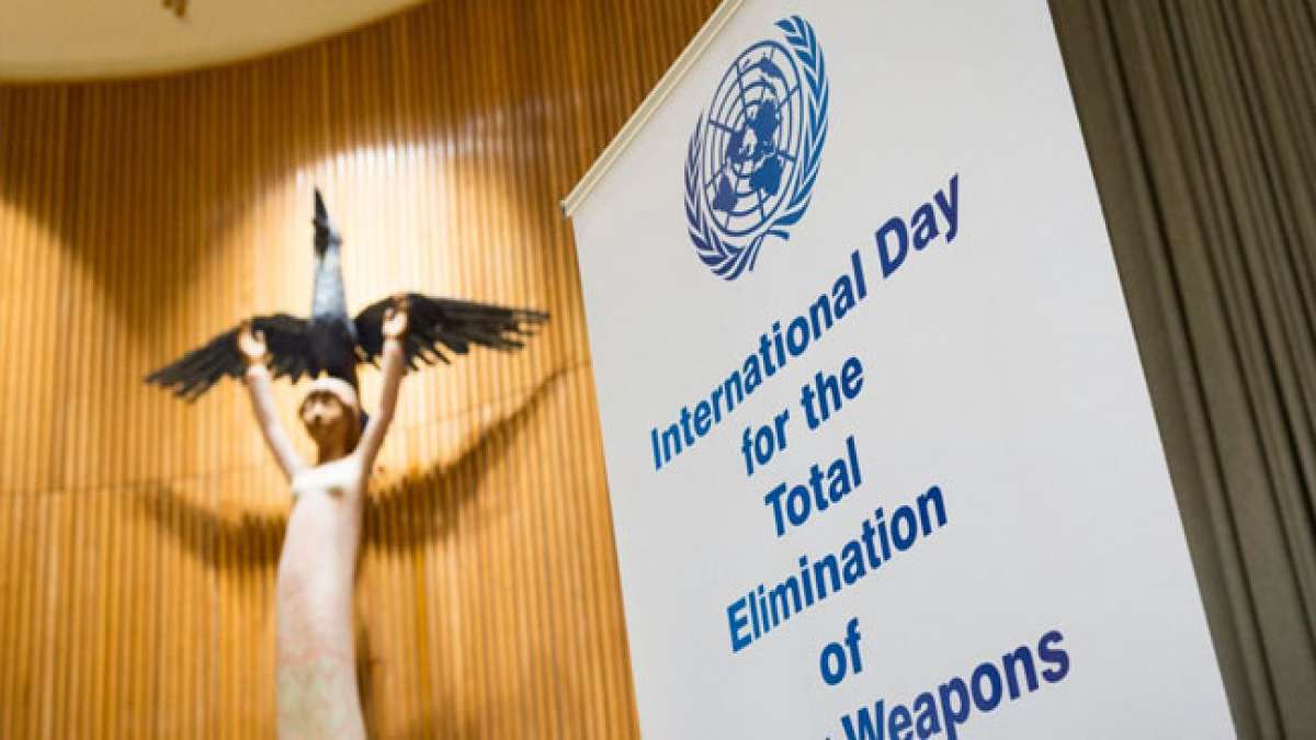 Gemeinsam für eine weltweite nukleare Abrüstung: Feiern Sie den Internationalen Tag für die vollständige Abschaffung von Atomwaffen am 26. September.