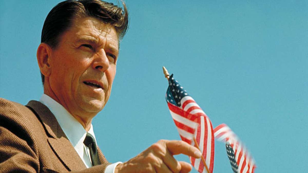 Gedenken Sie dem 40. Präsidenten der USA, Ronald Reagan, am Ronald Reagan-Tag in Kalifornien und Ohio. Gedenken Sie dem 40. Präsidenten der USA, Ronald Reagan, am Ronald Reagan-Tag in Kalifornien und Ohio.