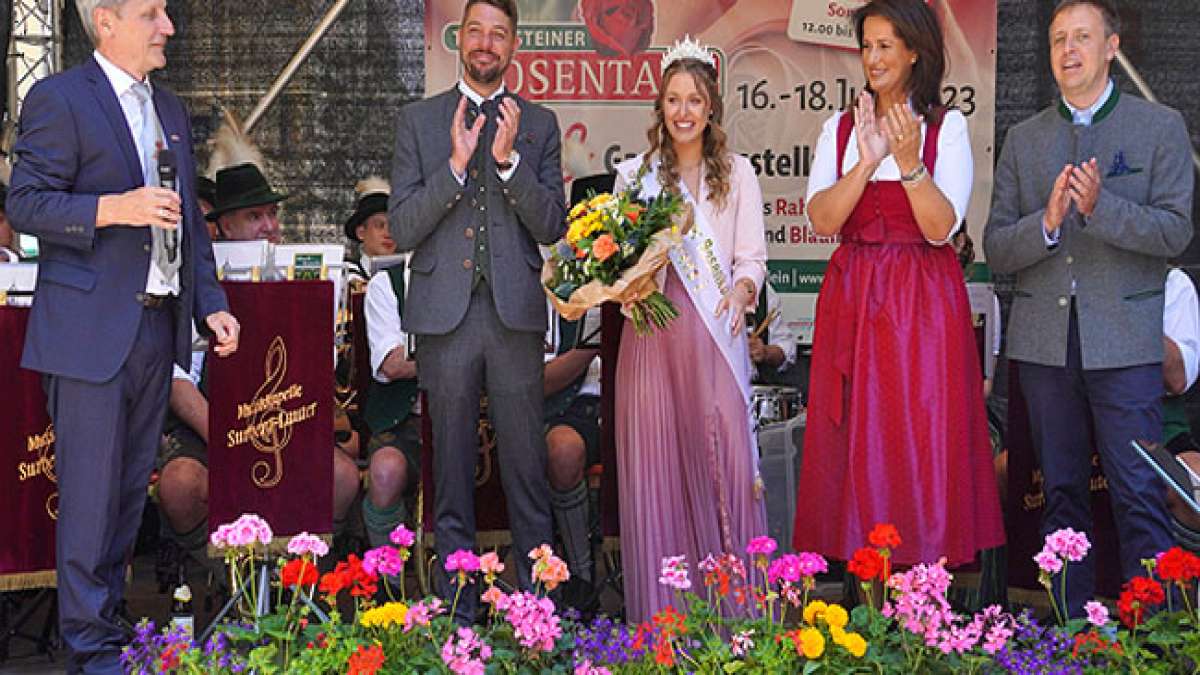Erleben Sie die traumhaft schönen Traunsteiner Rosentage im Juni!