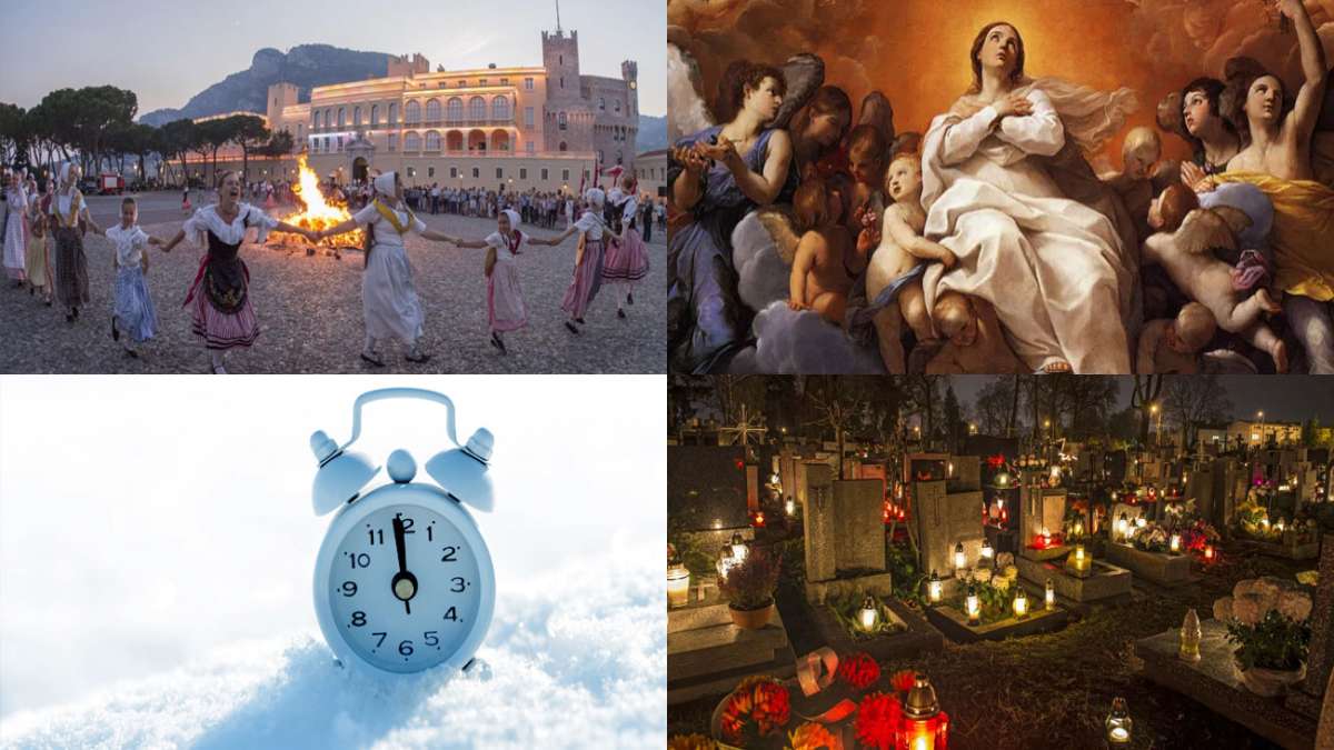 Monaco Kalender: Feiertage und Jahresdaten