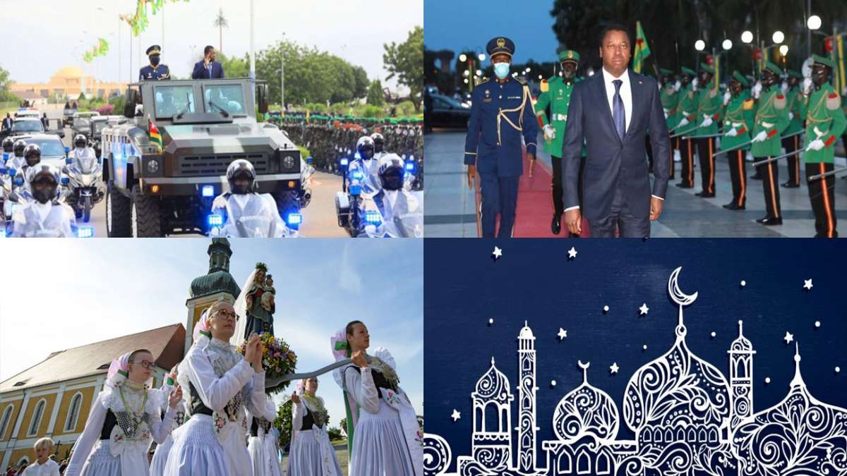 Der Kalender von Togo: Feiertage und Jahresdaten