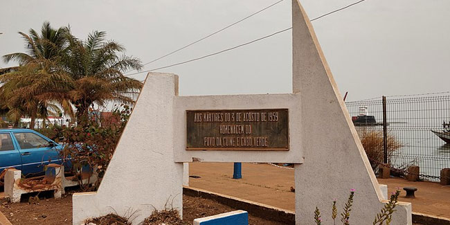 3. August - Jahrestag des Gedenkens an die Opfer des Massakers von Pidjiguiti, Guinea-Bissau