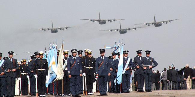10. August - Tag der argentinischen Luftwaffe