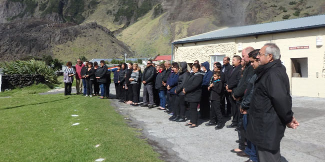 14. August - Jubiläumsfeier in Tristan da Cunha