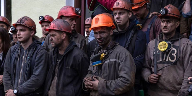 25. August - Tag der Bergleute in der Ukraine