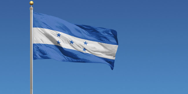 1. September - Tag der Flagge in Honduras