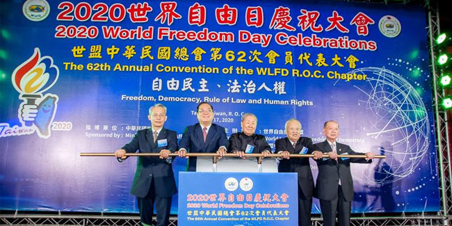 23. Januar: Welttag der Freiheit in Taiwan, der Republik China und Südkorea