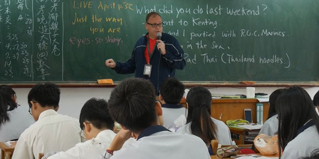 Literarischer Tag in der Republik China - Tag des Lehrers in Taiwan