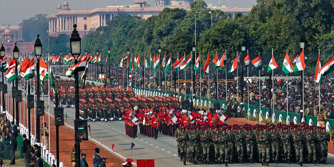 26. Januar: Tag der Republik in Indien
