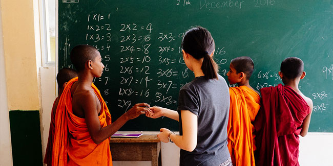 6. Oktober - Tag der Lehrer in Sri Lanka