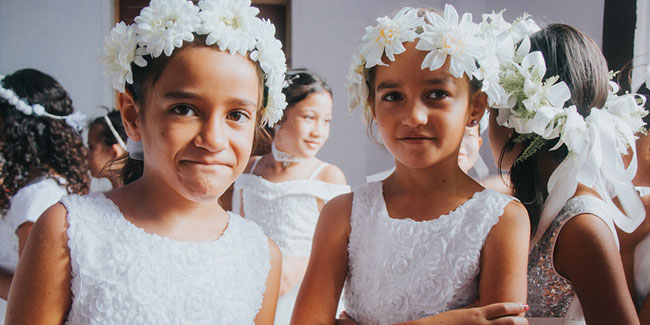 13. Oktober - Weißer Sonntag in Samoa und Tonga