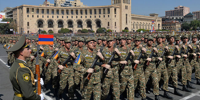 28. Januar - Tag der Armee in Armenien