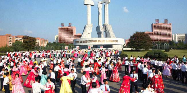 10. Oktober - Parteigründungstag in Nordkorea