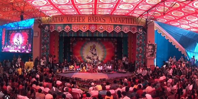 31. Januar: Amartithi in Meherabad, Indien