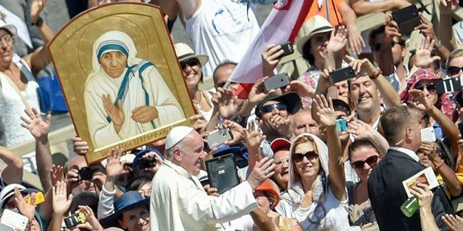 5. September - Mutter-Teresa-Tag oder Tag der Heiligung der Heiligen Teresa in Albanien