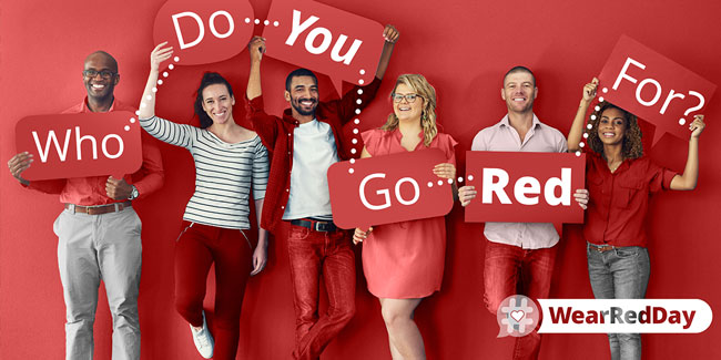 6. Februar: National Wear Red Day: Wenn die Farbe Rot Leben rettet