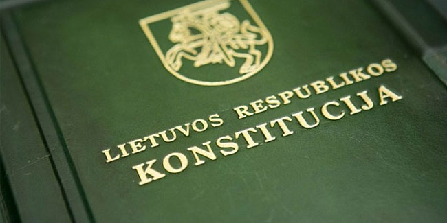 25. Oktober - Tag der Verfassung in Litauen