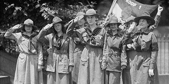 31. Oktober - Gründertag der Pfadfinderinnen in den USA