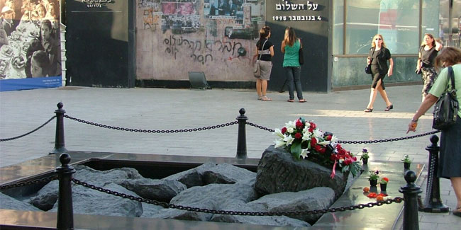 12. November - Yitzhak-Rabin-Gedenkstätte