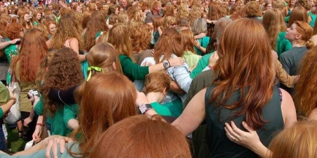 5. November - Nationaler Tag der Liebe zu rotem Haar in Irland