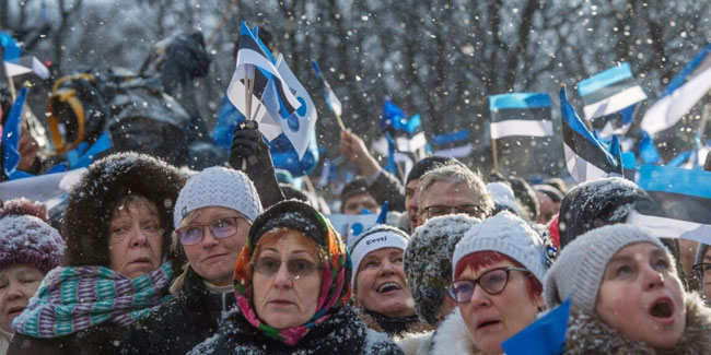 Pärtel-Tag in Estland - Tag der Erklärung der Souveränität