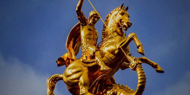 23. November: St.-Georgs-Tag oder Giorgoba in Georgien